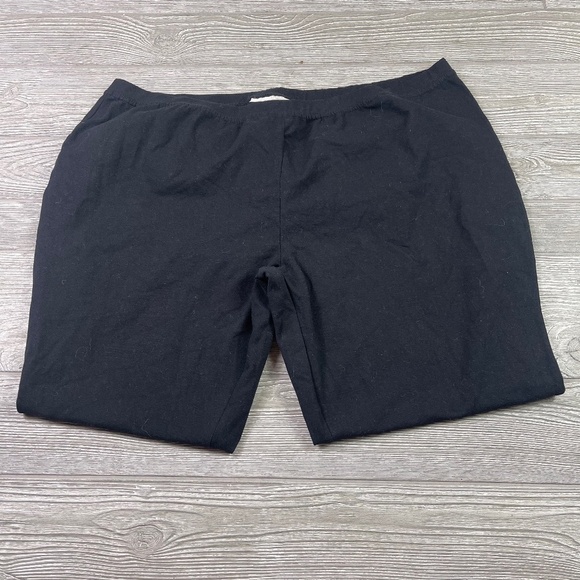 WOMAN WITHIN Athletic Cropped Pants - Picture 3 of 9